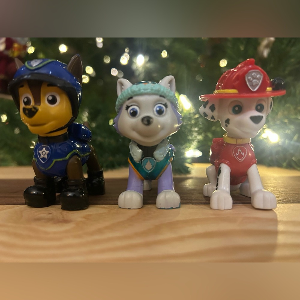 4/$20🌷🐶Paw Patrol : Adventure Bay Rescue Set - 3 Action Pack Pups! 🚙🚒 2014-2016